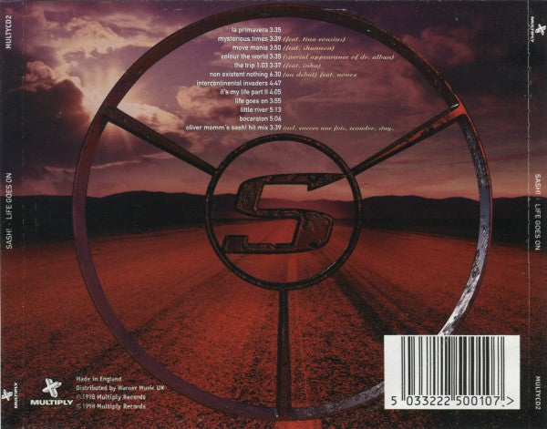 Sash! : Life Goes On (CD, Album)