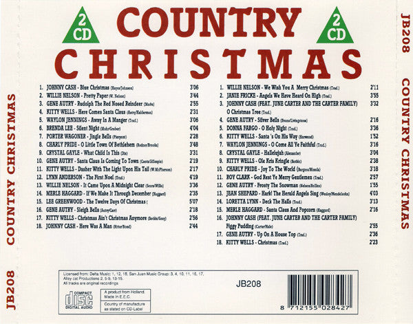 Various : Country Christmas (2xCD, Comp)