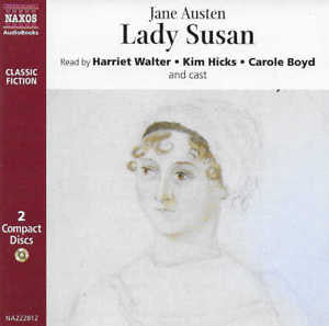 Jane Austen Read By Harriet Walter, Kim Hicks, Carole Boyd : Lady Susan (2xCD)