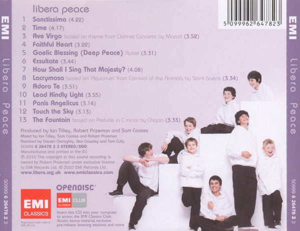 Libera : Peace (CD, Album)