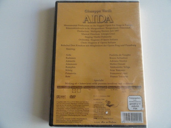 Giuseppe Verdi, Giorgio Croci, Stagione D'Opera Italiana : Aida (DVD-V)