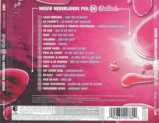 Various : Nieuw Nederlands Peil - De Ballads (CD, Comp, Cop)