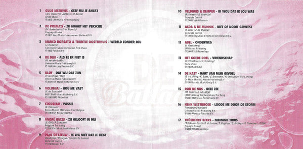 Various : Nieuw Nederlands Peil - De Ballads (CD, Comp, Cop)