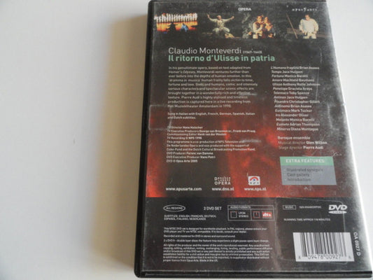 Monteverdi* - Baroque Ensemble, Glen Wilson, Pierre Audi : Il Ritorno D'Ulisse In Patria (2xDVD-V, NTSC)