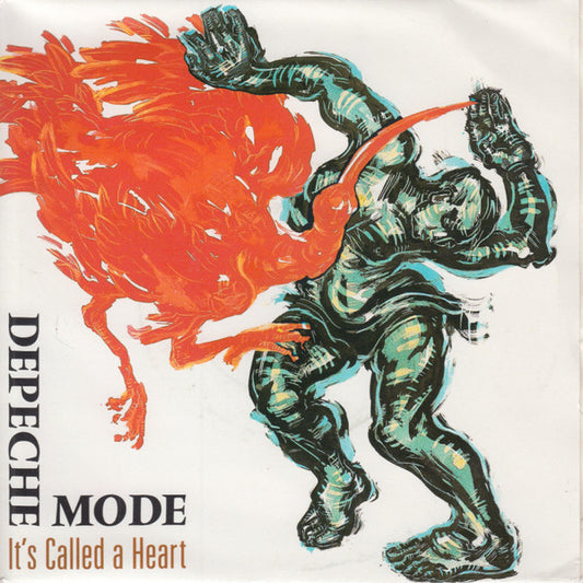 Depeche Mode : It's Called A Heart (7", Single, Whi)