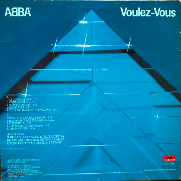 ABBA : Voulez-Vous (LP, Album)