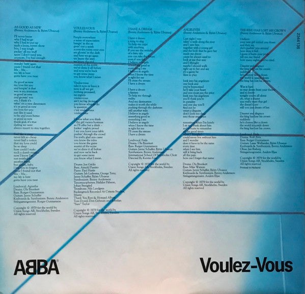 ABBA : Voulez-Vous (LP, Album)