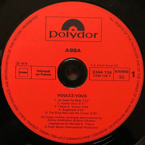 ABBA : Voulez-Vous (LP, Album)
