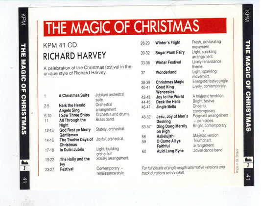 Richard Harvey (2) : The Magic Of Christmas (CD, Album, RE)