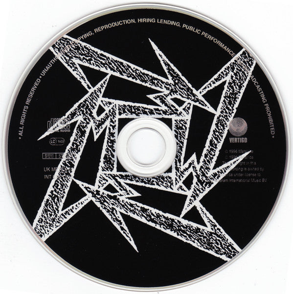 Metallica : Until It Sleeps (CD, Single, CD2)