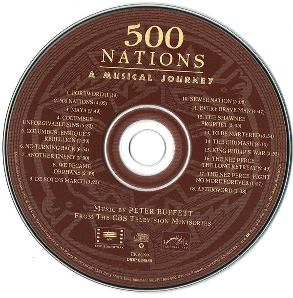 Peter Buffett : 500 Nations: A Musical Journey (CD, Album)