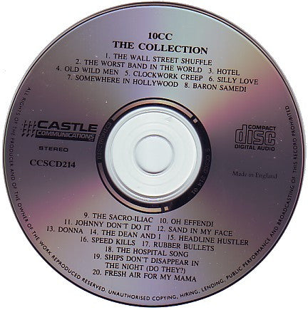 10cc : The Collection (CD, Comp)