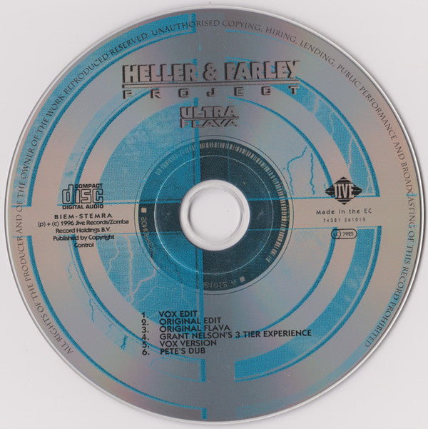 Heller & Farley Project : Ultra Flava (CD, Maxi)