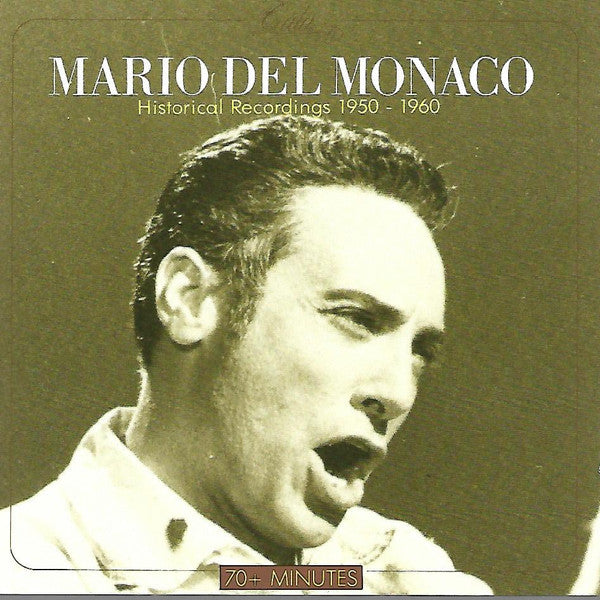 Mario del Monaco : Historical Recordings 1950 - 1960 (CD, Comp)