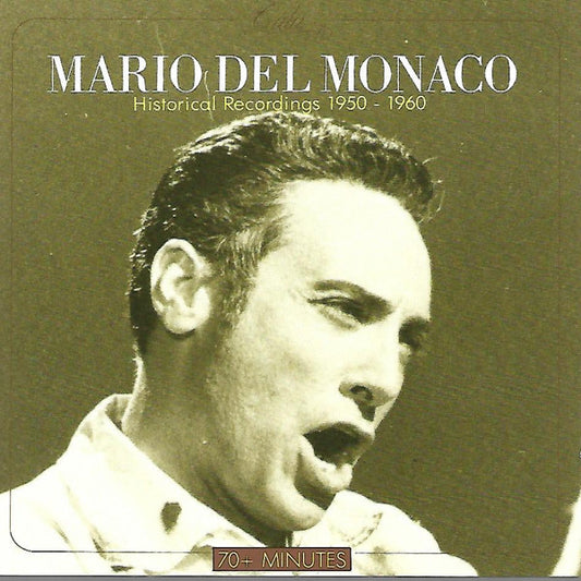 Mario del Monaco : Historical Recordings 1950 - 1960 (CD, Comp)
