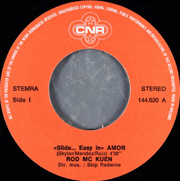 Rod McKuen : Amor, Amor (7", Single)