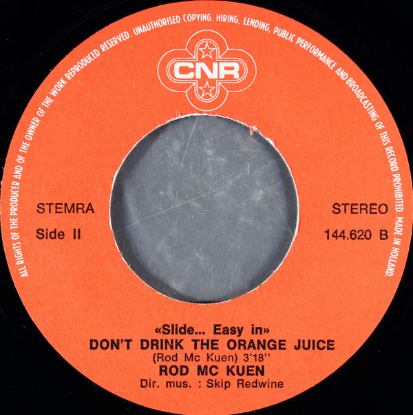 Rod McKuen : Amor, Amor (7", Single)