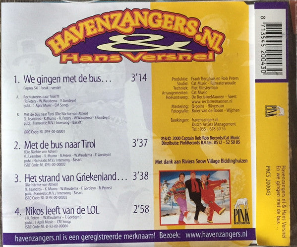 Havenzangers.nl & Hans Versnel : We Gingen Met De Bus ... (CD, Maxi)