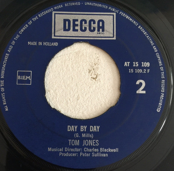 Tom Jones : Help Yourself (7", Single, Mono)