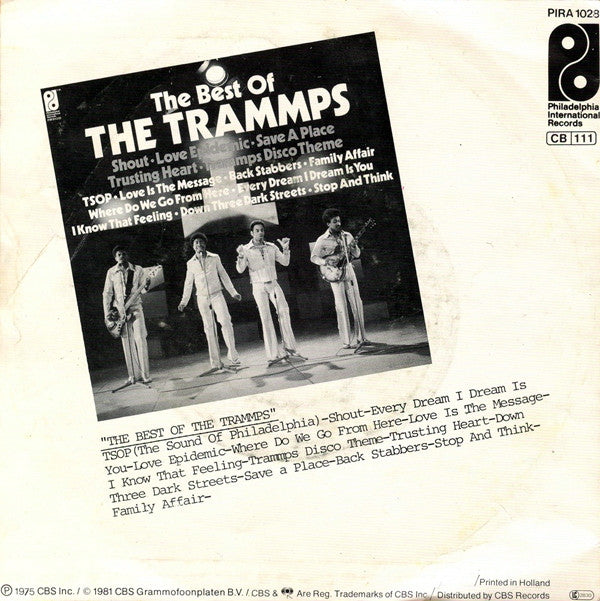 The Trammps : Shout (7", Single)