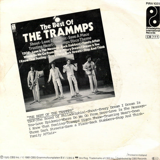 The Trammps : Shout (7", Single)