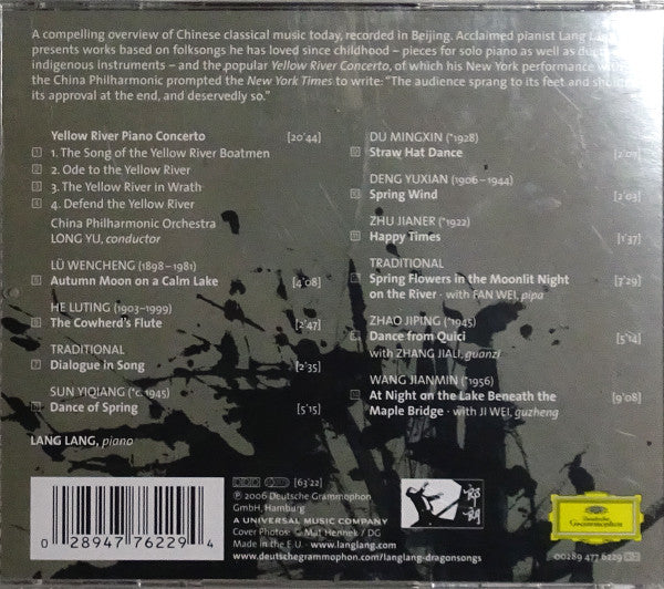 Lang Lang : Dragon Songs (CD, Album)