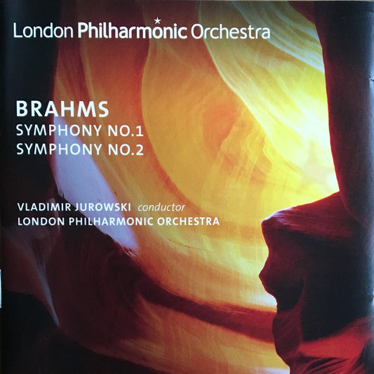 Johannes Brahms, Vladimir Jurowski, London Philharmonic Orchestra : Symphony No.1 / Symphony No.2 (2xCD, Album)
