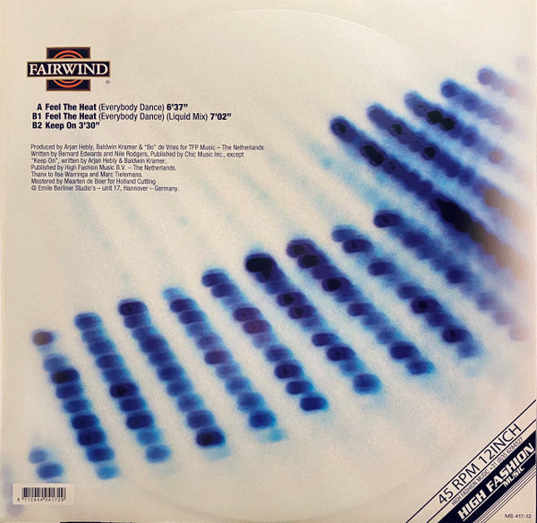 Fairwind : Feel The Heat (12")