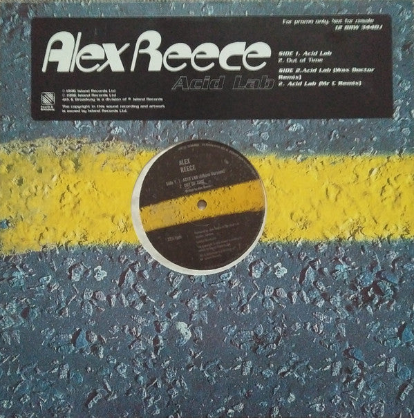 Alex Reece : Acid Lab (12", Promo)