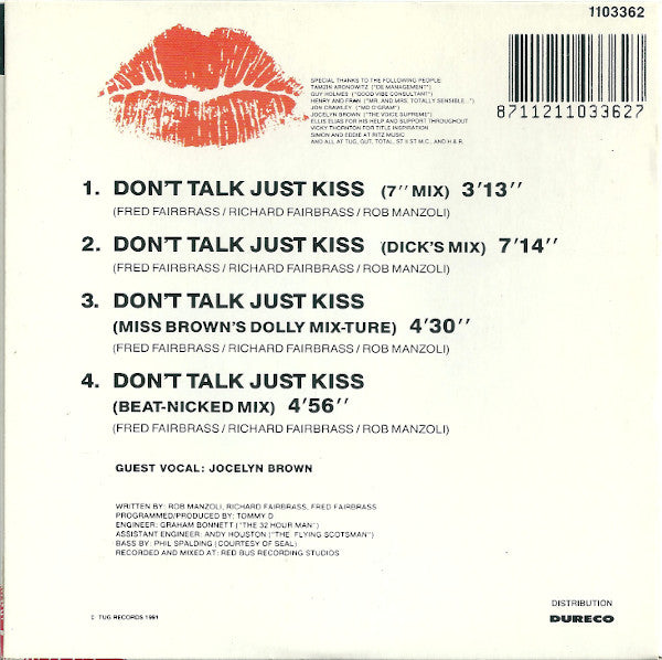 Right Said Fred : Don't Talk Just Kiss (CD, Maxi)