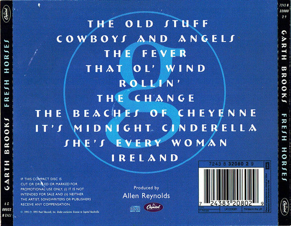 Garth Brooks : Fresh Horses (CD, Album)