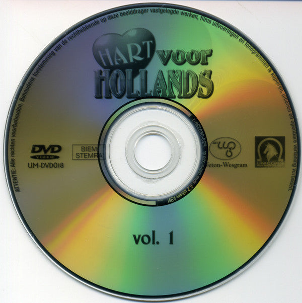 Various : Hart Voor Hollands Vol.1 (DVD-V, Comp)