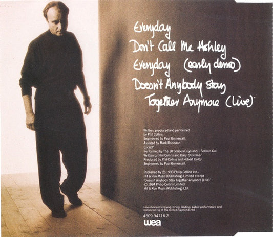 Phil Collins : Everyday (CD, Maxi)