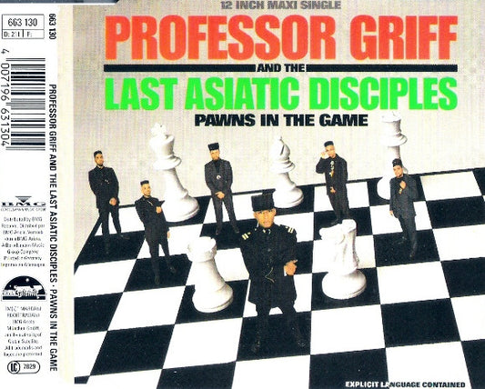 Professor Griff And The Last Asiatic Disciples : Pawns In The Game (CD, Single)