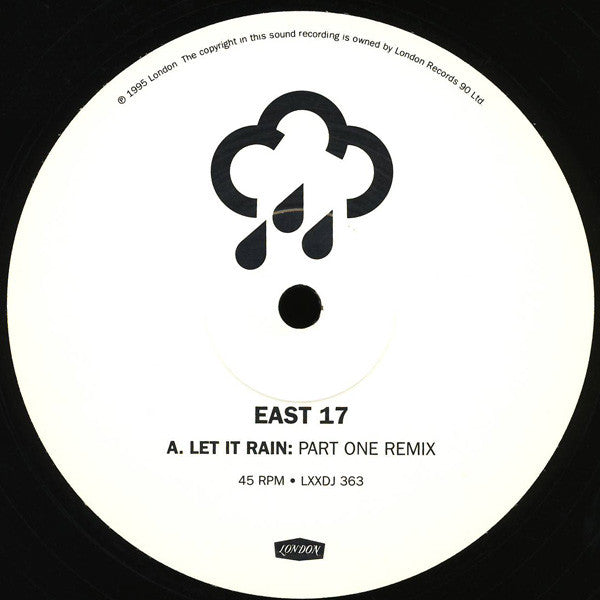 East 17 : Let It Rain (12", Promo)