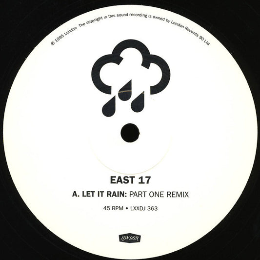 East 17 : Let It Rain (12", Promo)