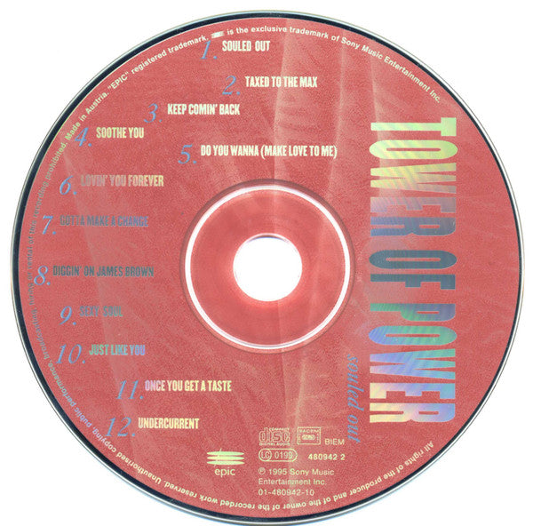 Tower Of Power : Souled Out (CD, Album)