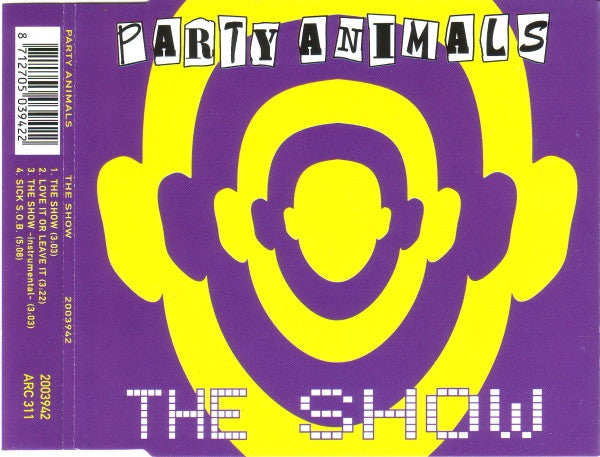 Party Animals : The Show (CD, Maxi)
