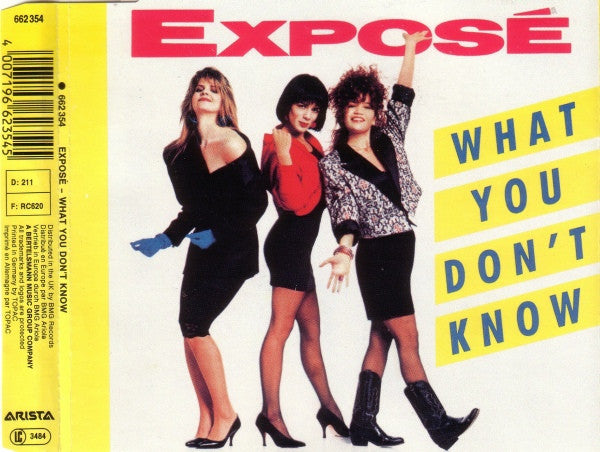 Exposé : What You Don't Know (CD, Maxi)
