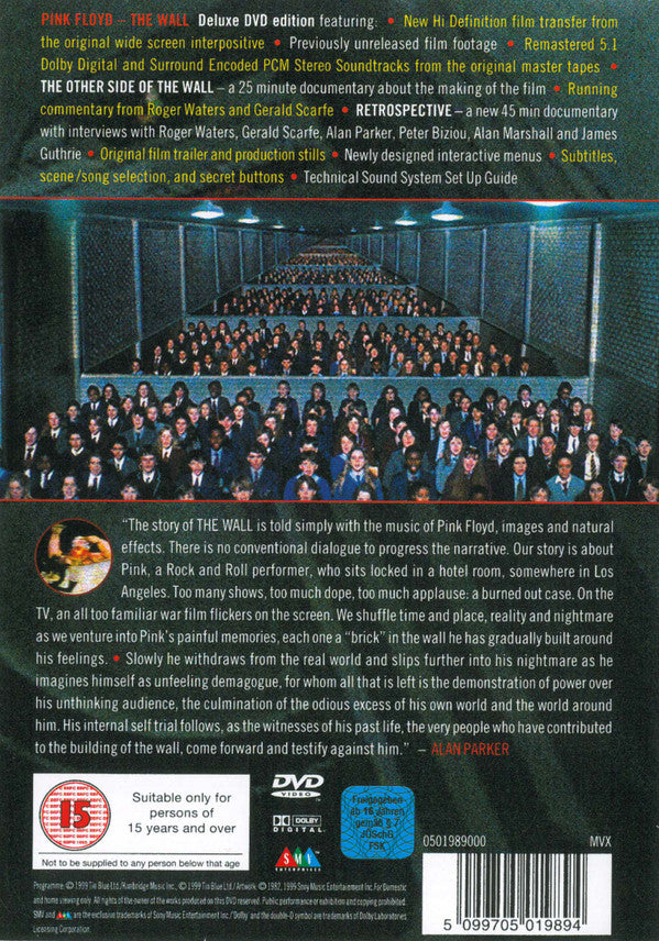 Pink Floyd : The Wall (DVD-V, RE, PAL, Dol)