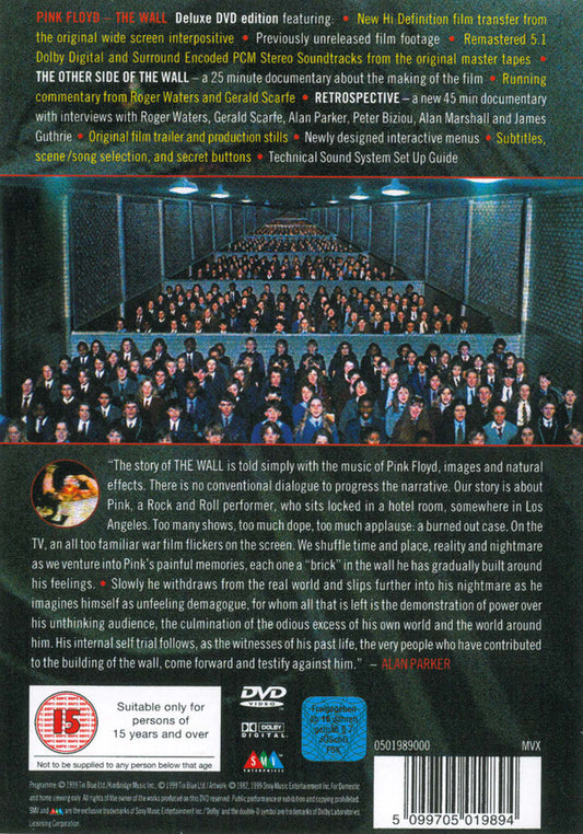 Pink Floyd : The Wall (DVD-V, RE, PAL, Dol)