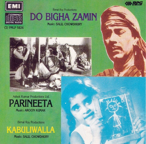 Salil Chowdhury : Do Bigha Zamin / Parineeta / Kabuliwalla (CD, Comp, RE)