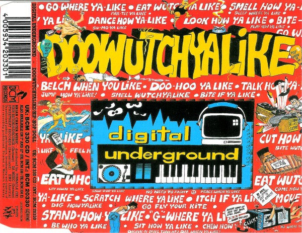 Digital Underground : Doowutchyalike / Hip-Hop Doll (CD, Maxi)