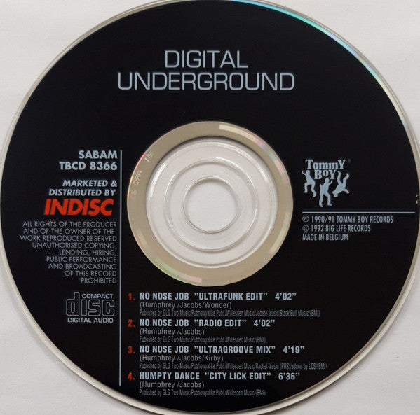 Digital Underground : No Nose Job (CD, Maxi)