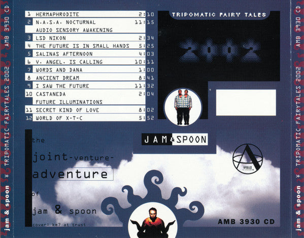 Jam & Spoon : Tripomatic Fairytales 2002 (CD, Album)