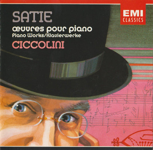 Erik Satie - Aldo Ciccolini : Œuvres Pour Piano / Piano Works / Klavierwerke (2xCD, Comp)