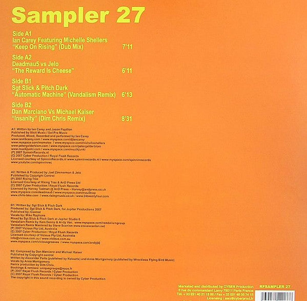 Various : Sampler 27 (12", Smplr)