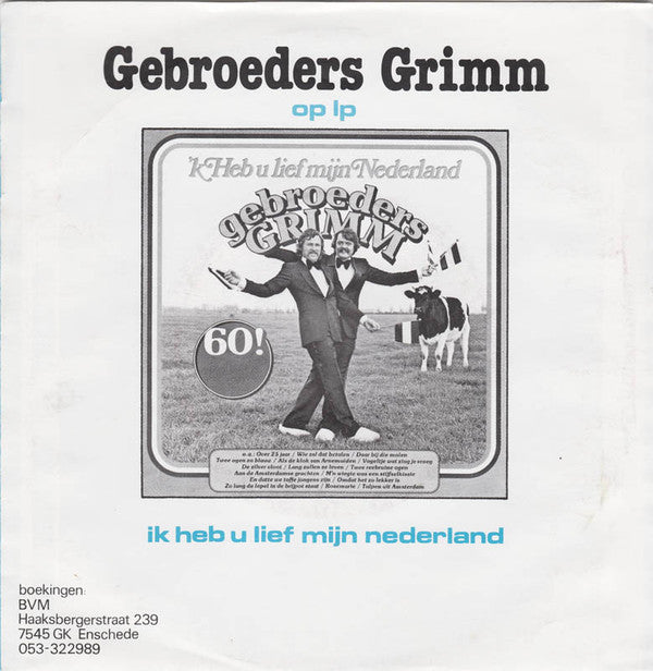 Gebroeders Grimm : Meissie Van Alle Dag (Mina) (7", Single)