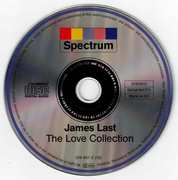 James Last : The Love Collection (CD, Comp)