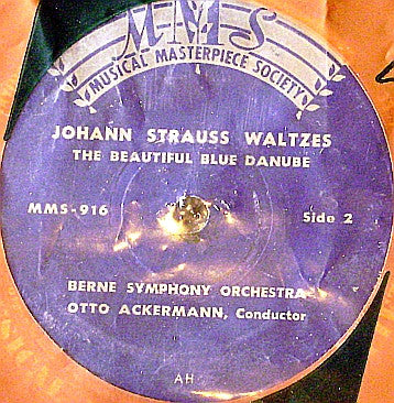 Berner Symphonieorchester : Johann Strauss Waltzes (7")